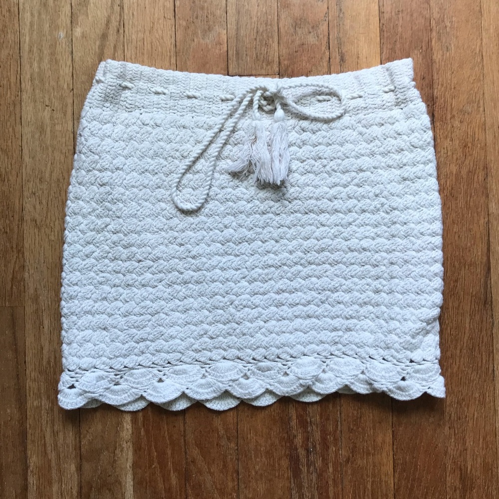 Earthbound Trading Co. Knit Mini Skirt